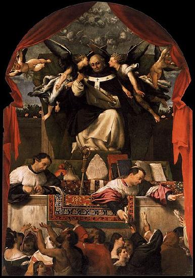Lorenzo Lotto The Alms of St Anthony oil painting picture